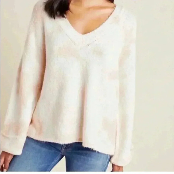 Anthropologie Maggie Bell Sleeve Sweater M - Picture 1 of 8